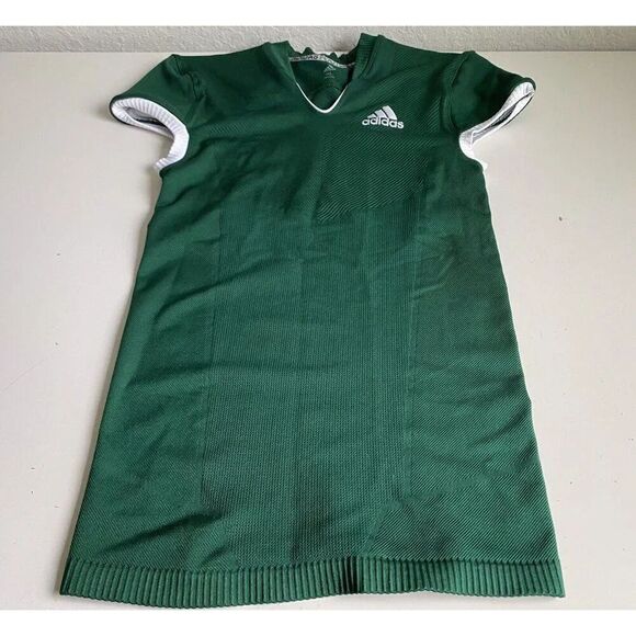 Adidas Techfit Primeknit Football Jersey Men’s XL Green Compression Fit NO TAG - Picture 1 of 12